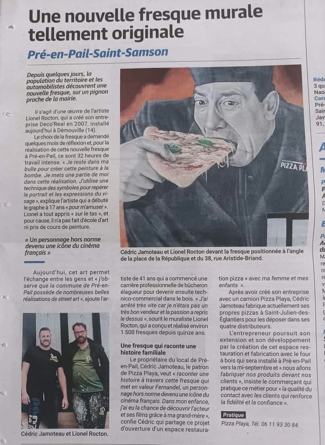 Une nouvelle fresque murale tellement originale